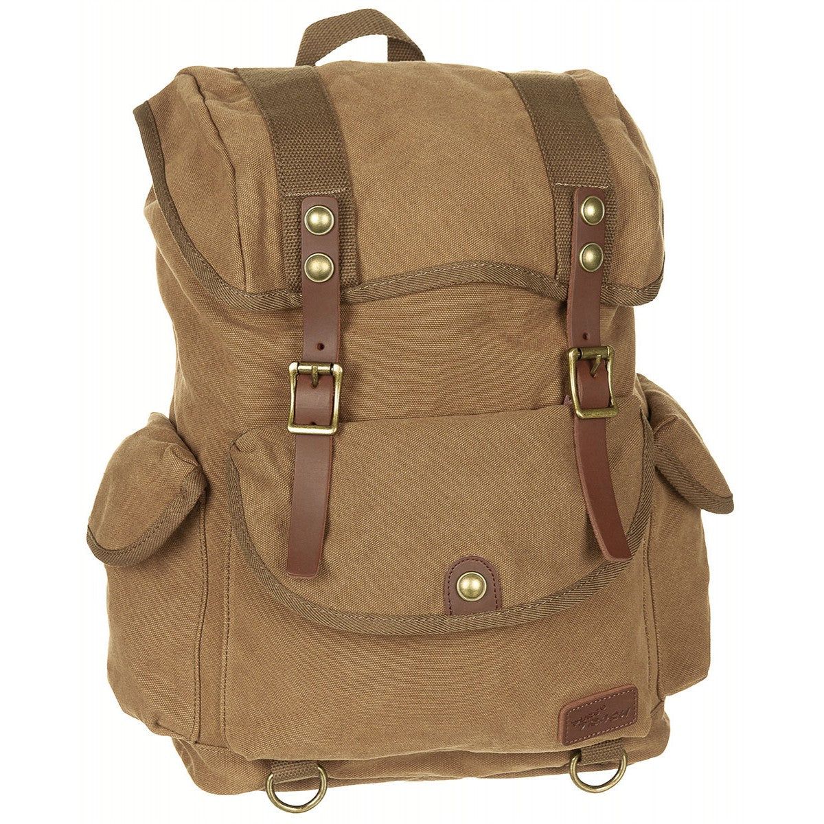 Rucksack, Canvas, "PT",braun