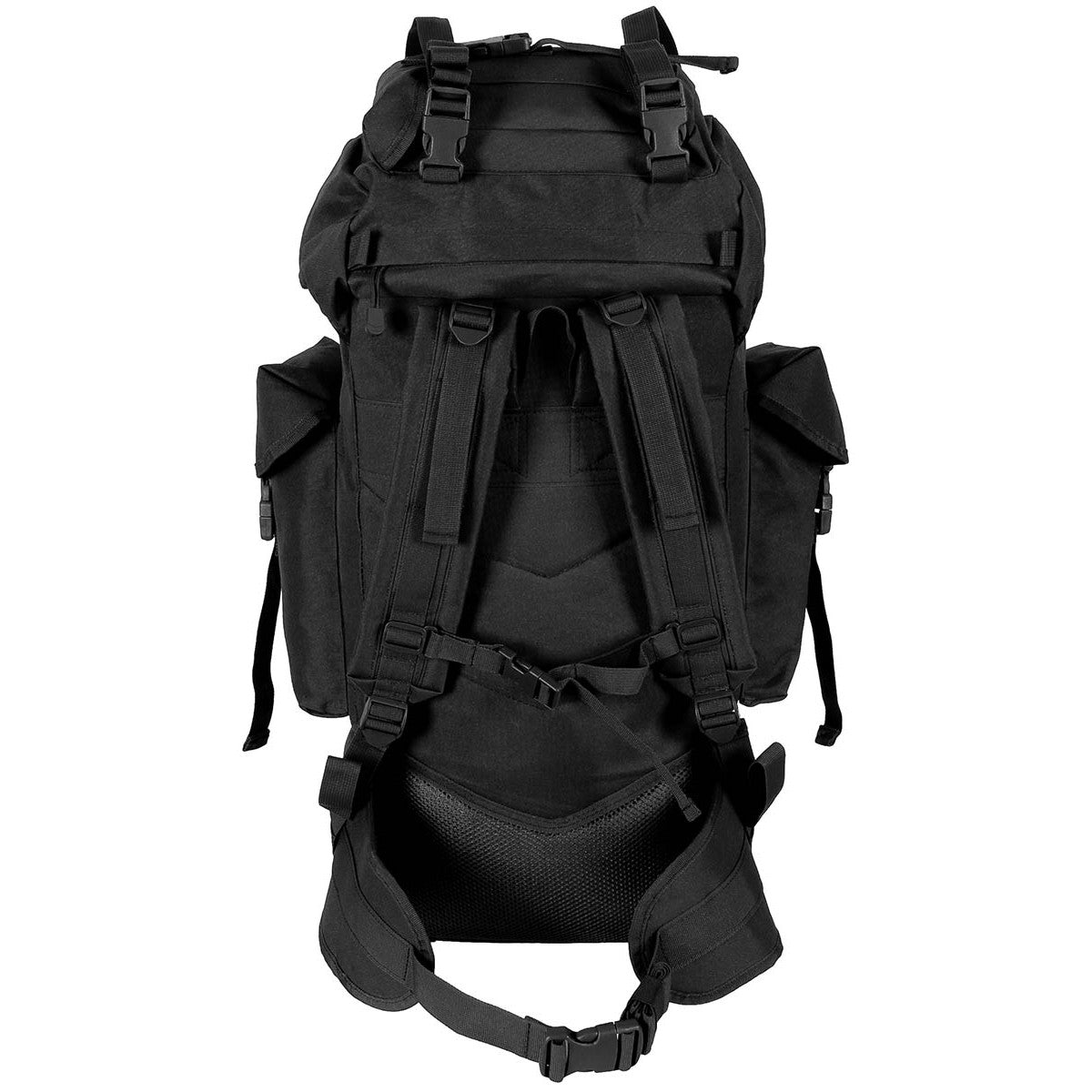 BW Kampfrucksack, "MOLLE",65 l, Alu-Aussteifung, schwarz