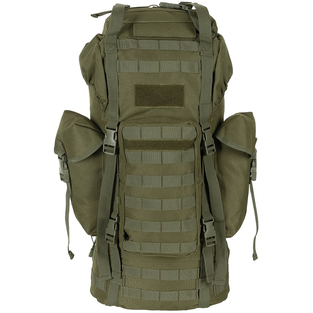 BW Kampfrucksack, "MOLLE",65 l, Alu-Aussteifung, oliv
