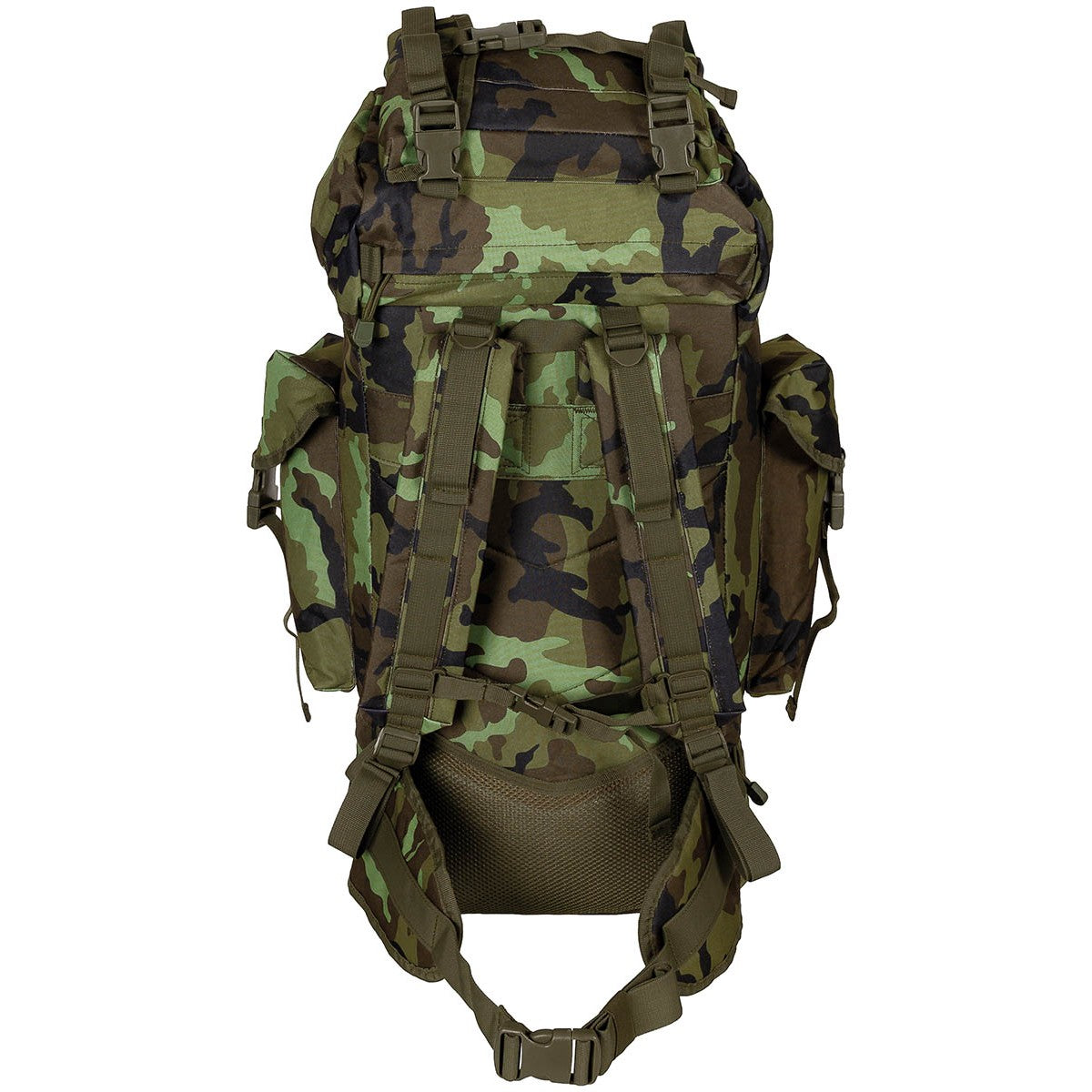BW Kampfrucksack, "MOLLE",65 l, Alu-Ausst., M95 CZ tarn