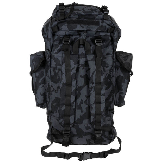 BW Kampfrucksack, 65 l, Alu-Aussteifung, night-camo