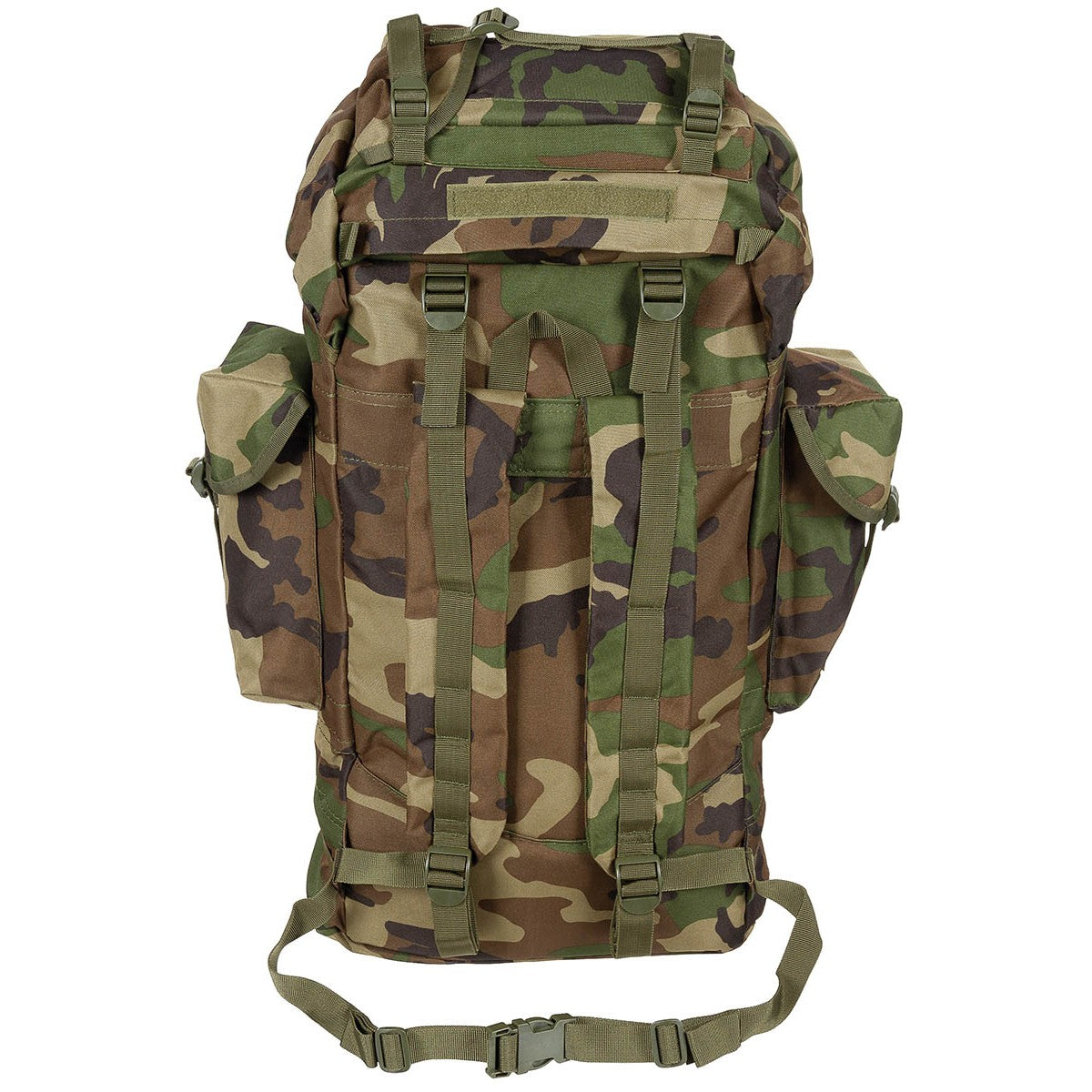 BW Kampfrucksack, 65 l, Alu-Aussteifung, woodland