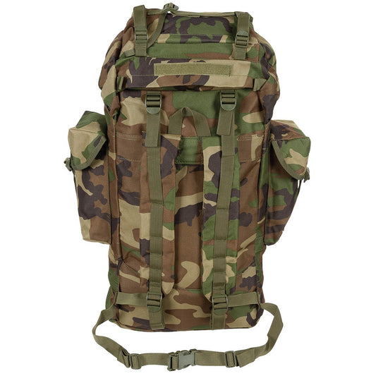 BW Kampfrucksack, 65 l, Alu-Aussteifung, woodland