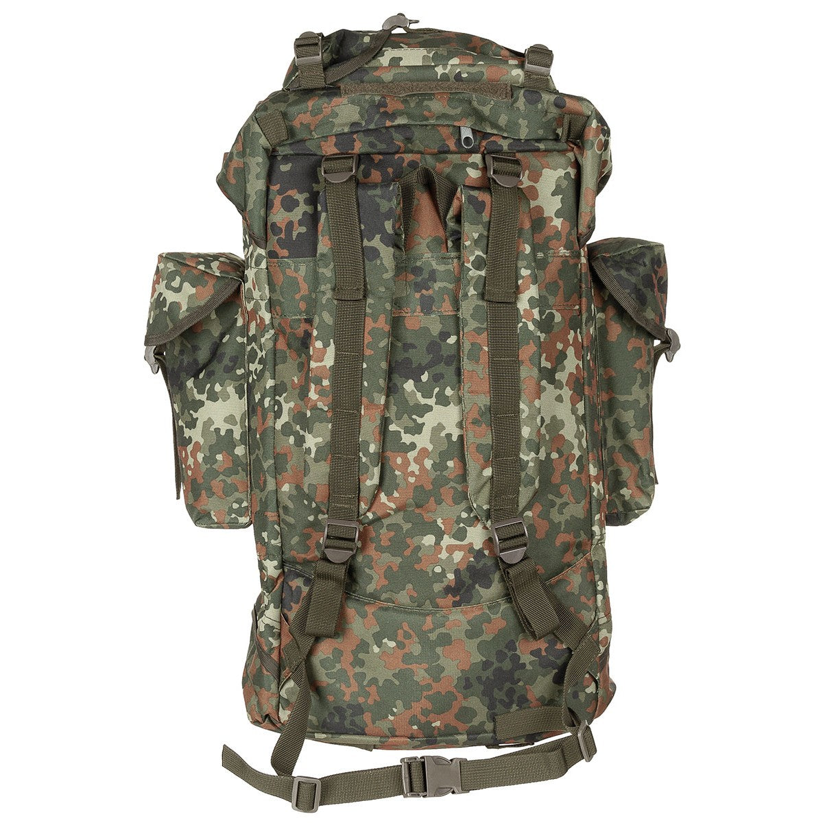 BW Kampfrucksack, 65 l, Alu-Aussteifung, flecktarn