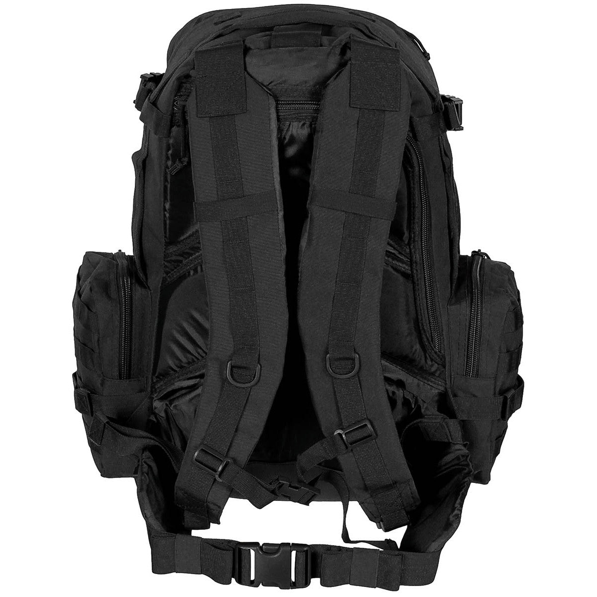 Ital. Rucksack, schwarz,Tactical-Modular