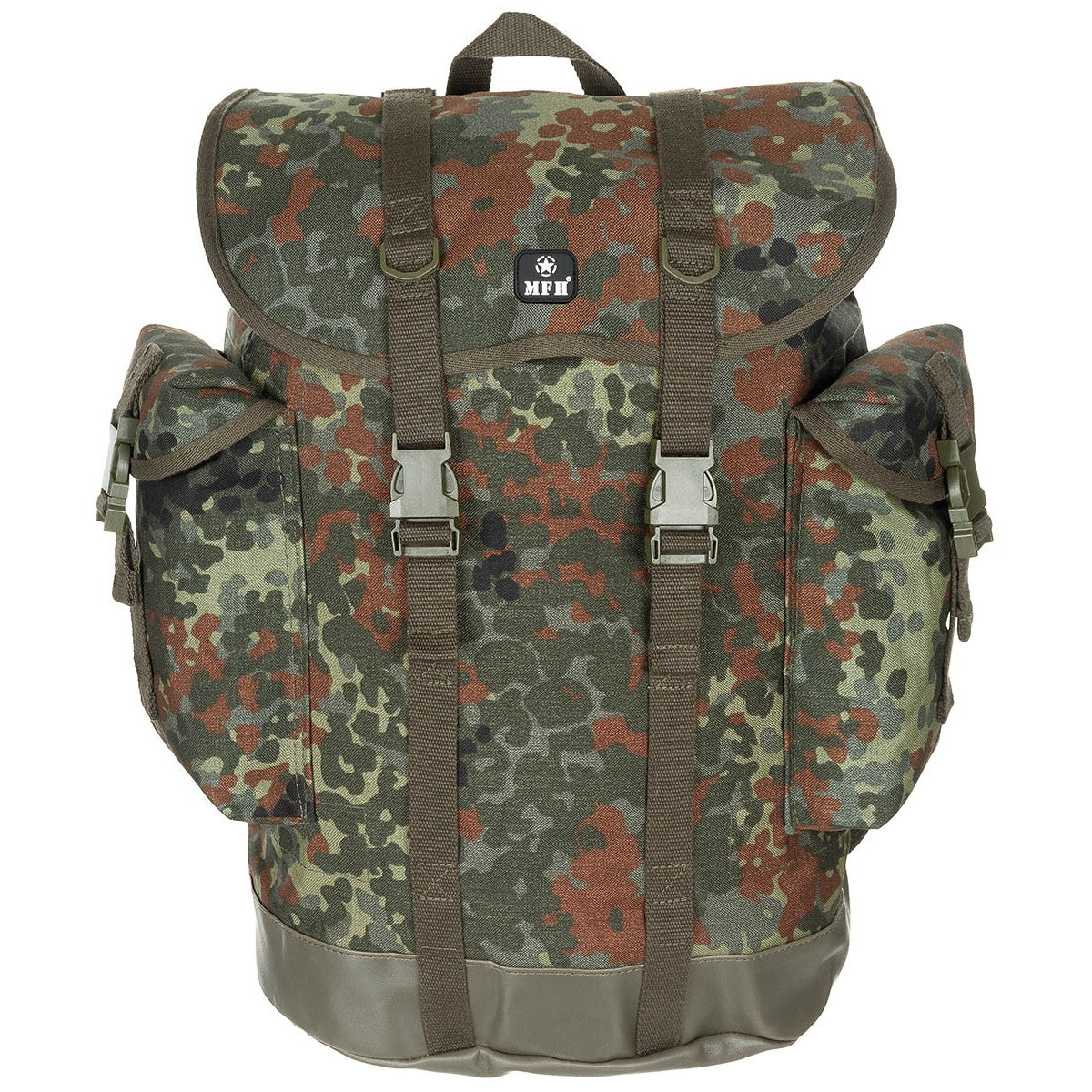 BW Gebirgsrucksack, flecktarn,Neufertig. aus orig. Material
