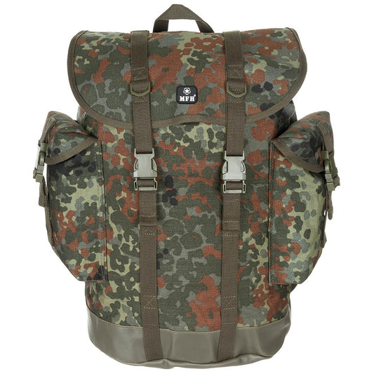 BW Gebirgsrucksack, flecktarn,Neufertig. aus orig. Material