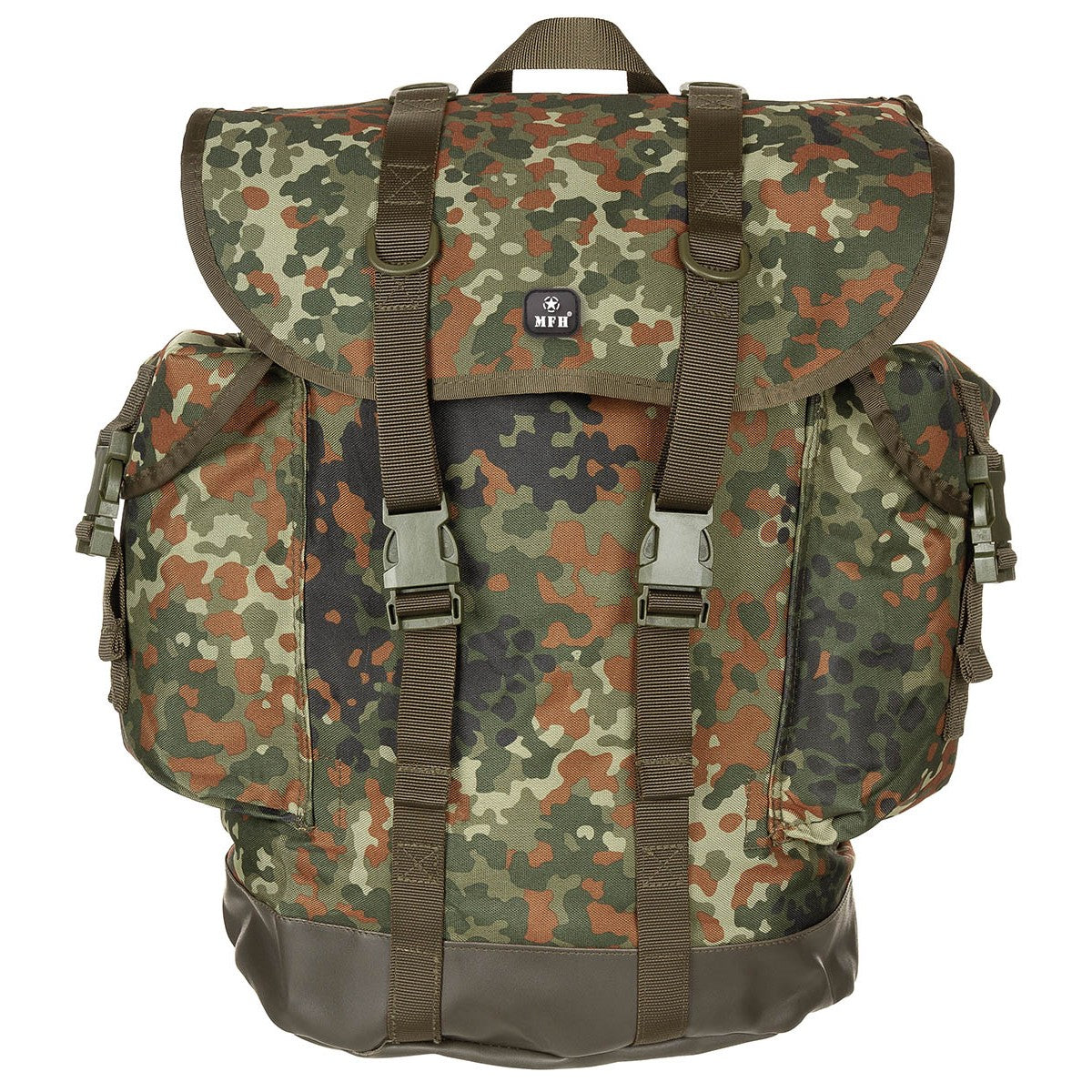 BW Gebirgsrucksack, neues Modell, flecktarn