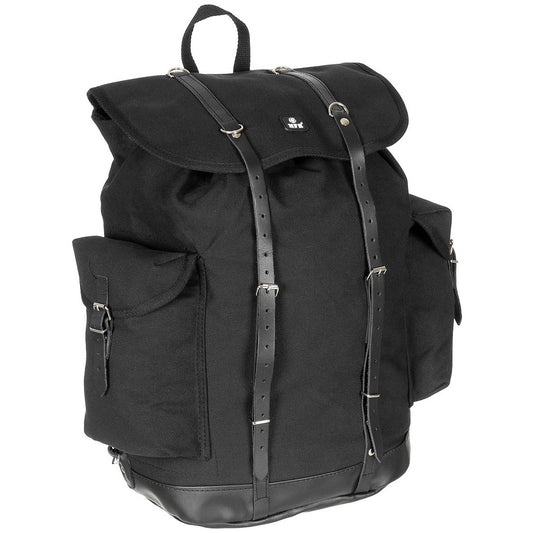 BW Gebirgsrucksack, altes Modell, schwarz