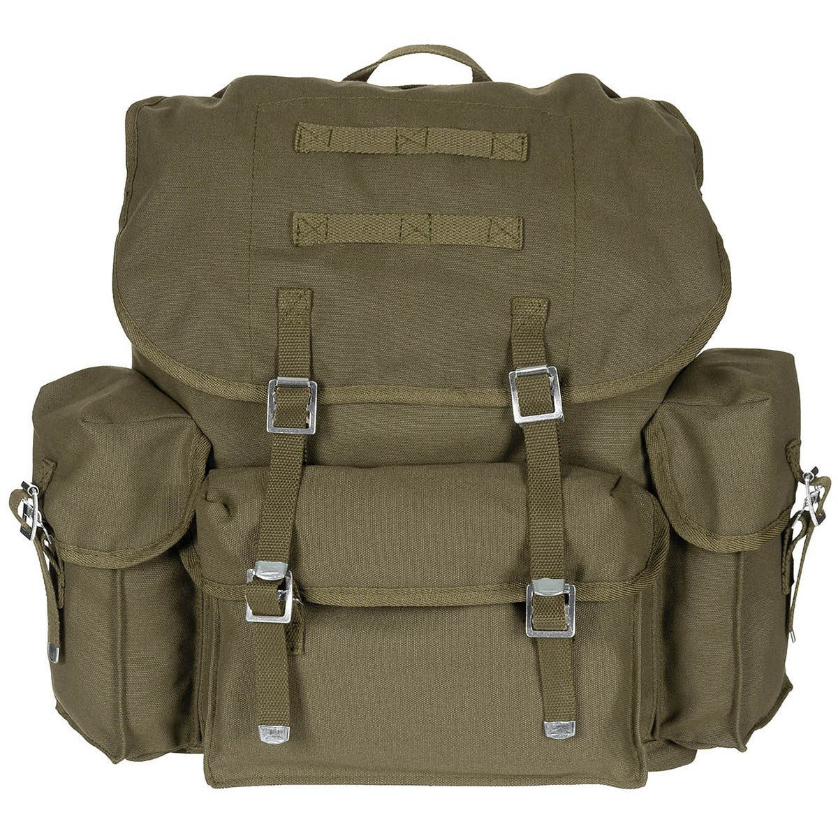BW Rucksack, oliv,Canvas