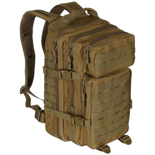 US Rucksack, Assault I,Basic, coyote tan