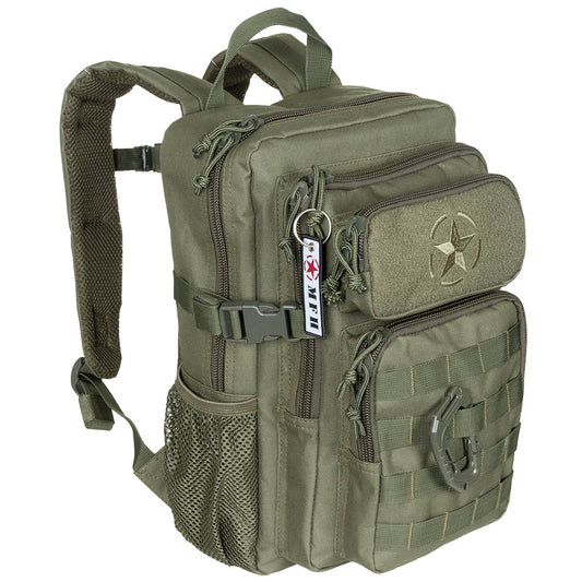 US Rucksack, Assault,Youngster, oliv
