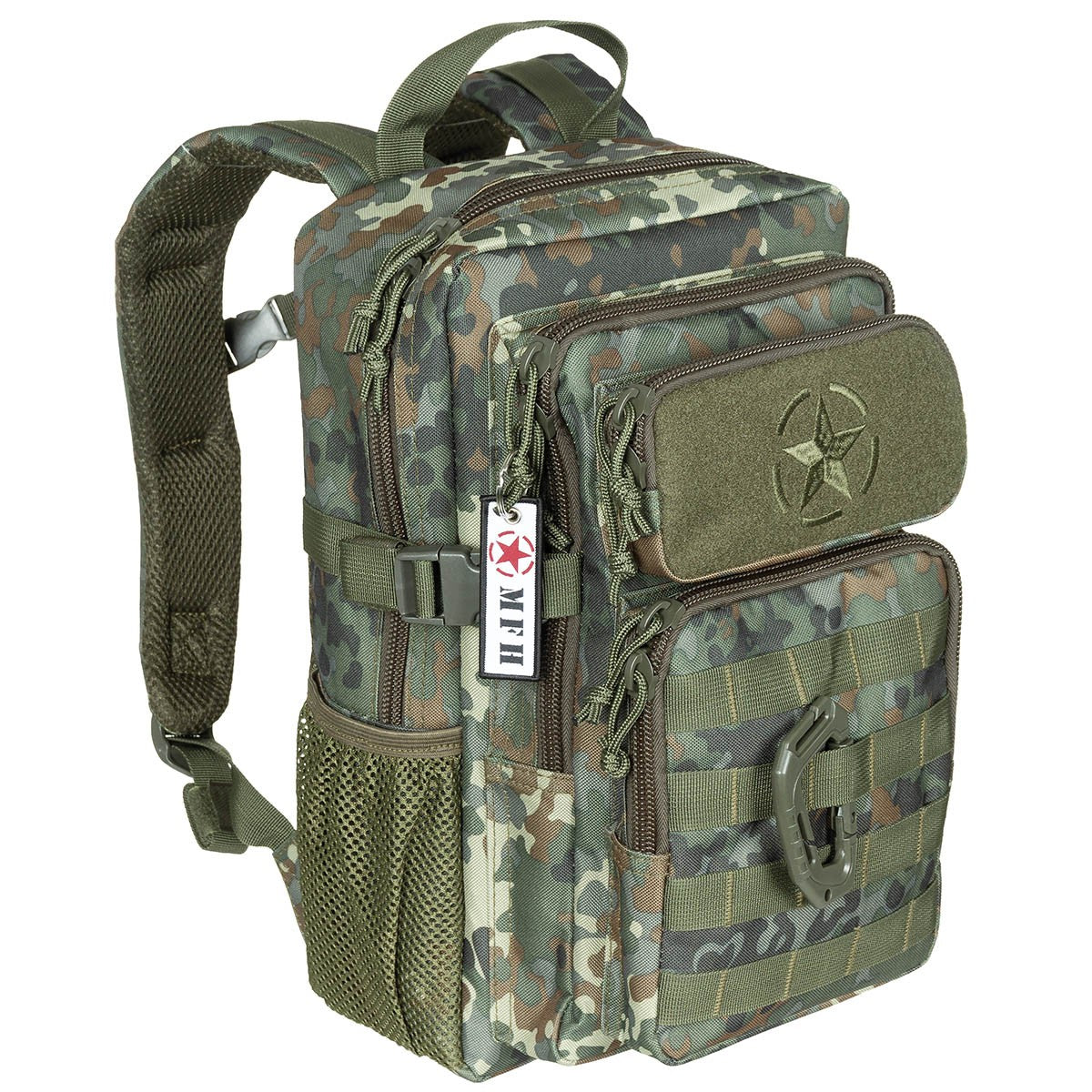 US Rucksack, Assault,Youngster, flecktarn