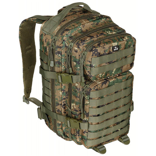 US Rucksack, Assault I,digital woodland