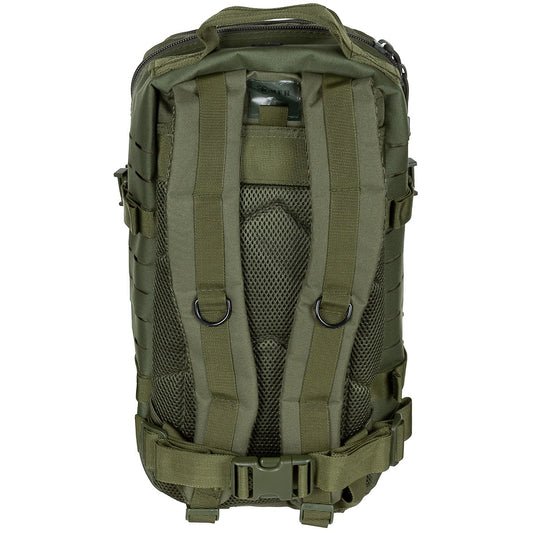 US Rucksack, Assault I,Laser, oliv