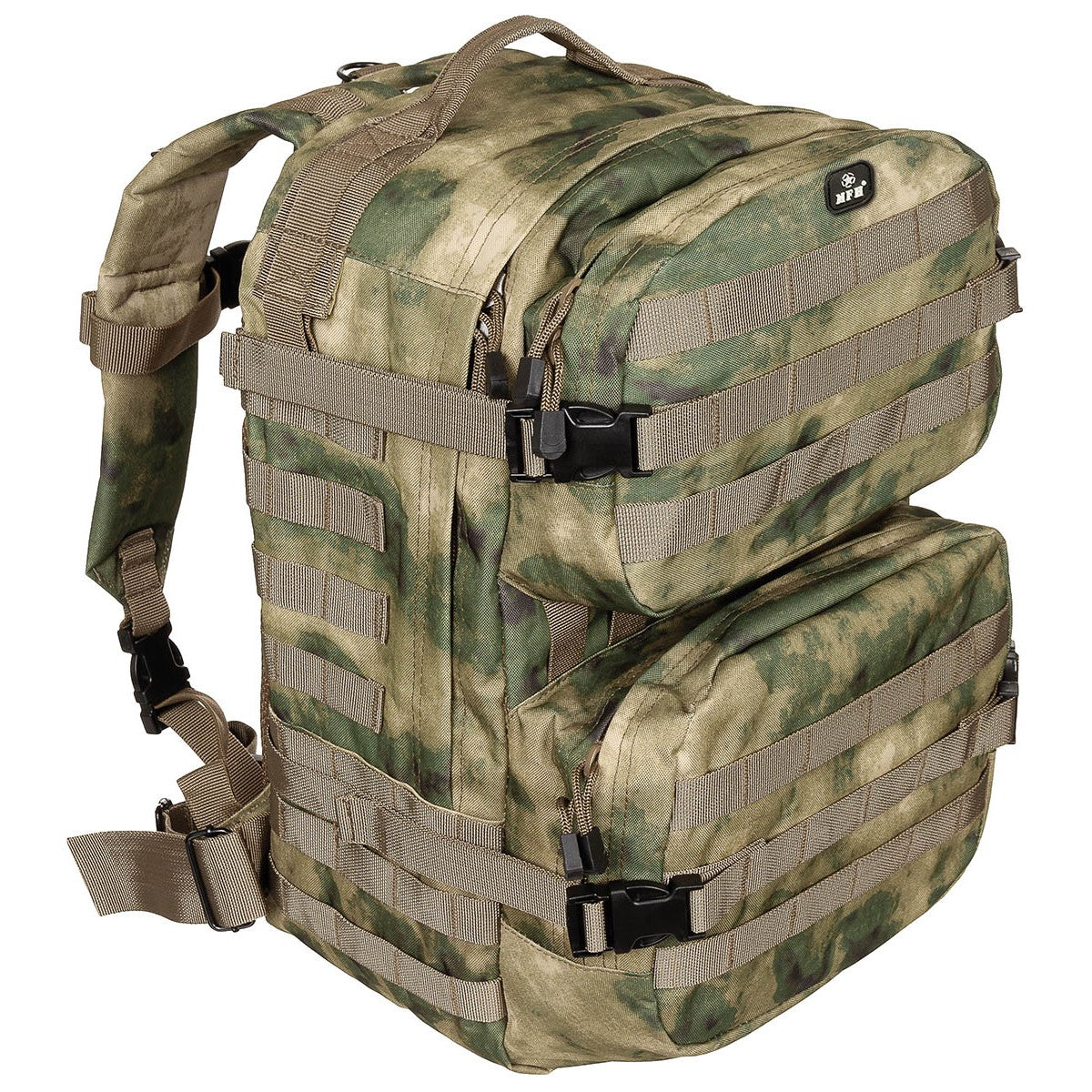 US Rucksack, Assault II,HDT-camo FG