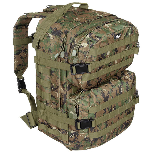US Rucksack, Assault II,digital woodland