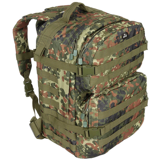 US Rucksack, Assault II,flecktarn