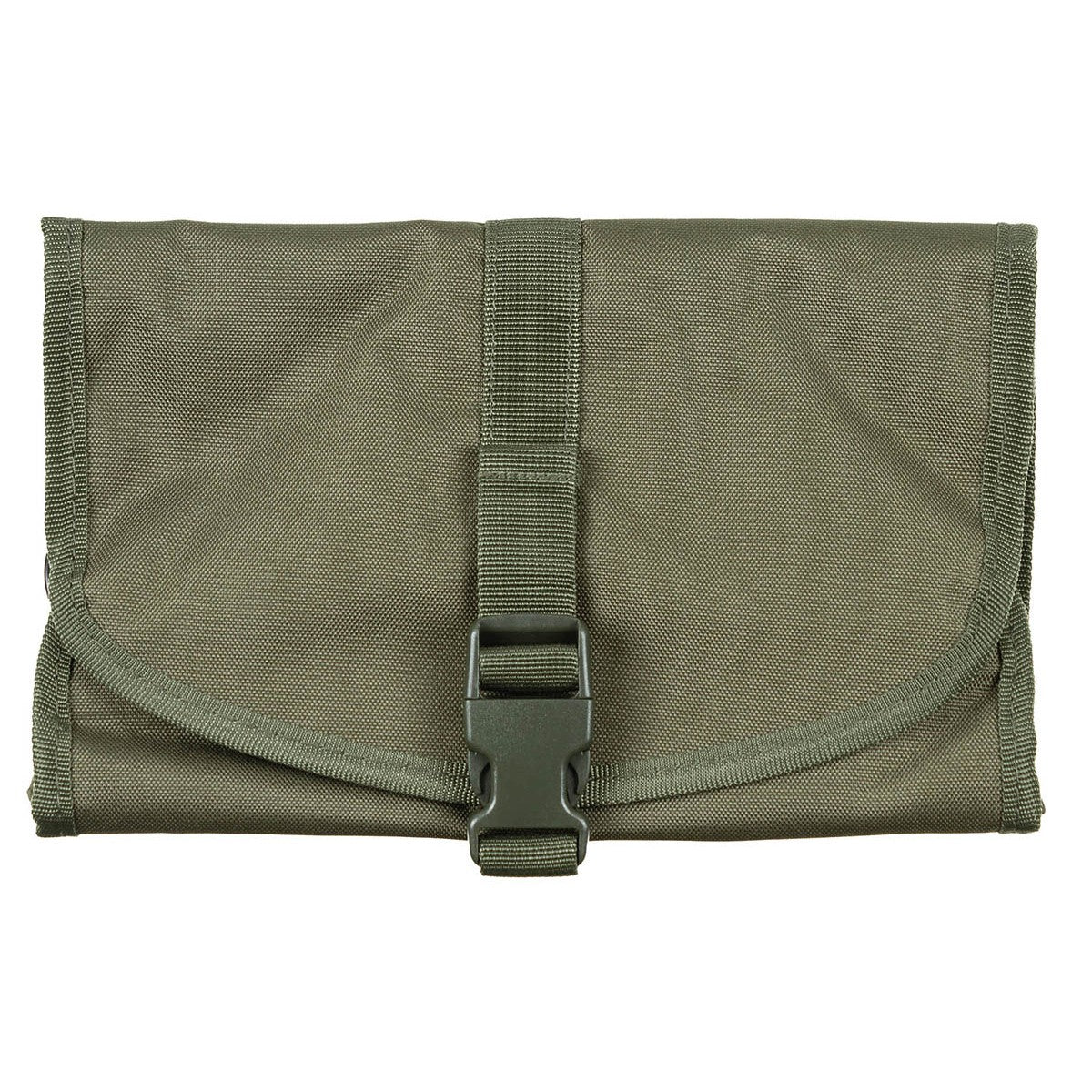 Brit. Waschzeugtasche,rollbar, oliv