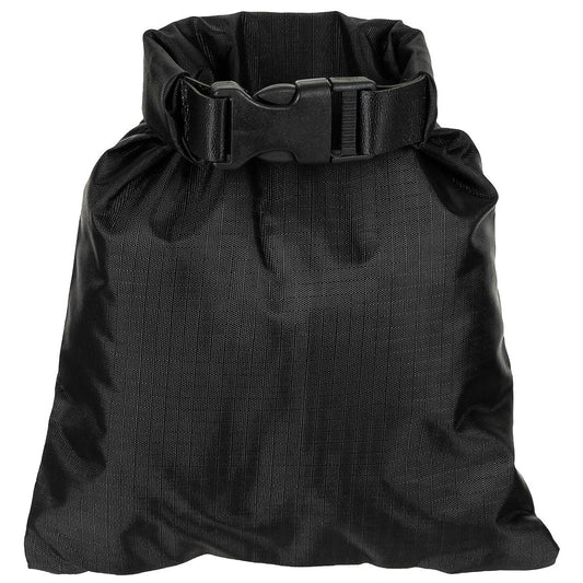 Packsack, "Drybag", schwarz, 1 l