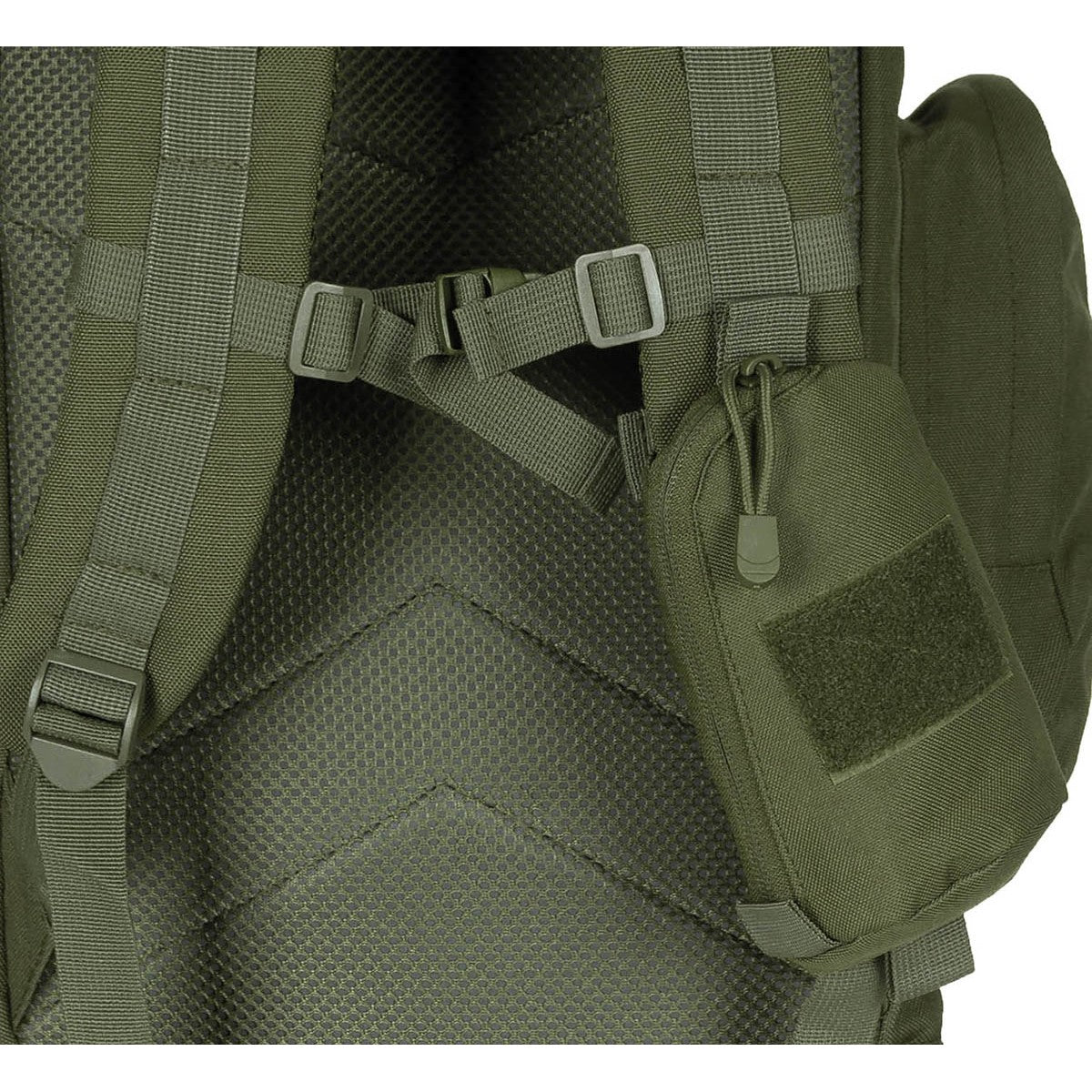 Tasche, für Schultergurt, MOLLE, oliv