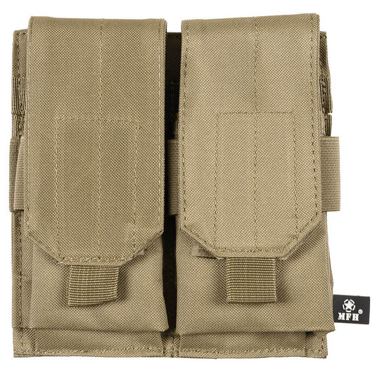 Magazintasche, 2-fach,"MOLLE",coyote tan