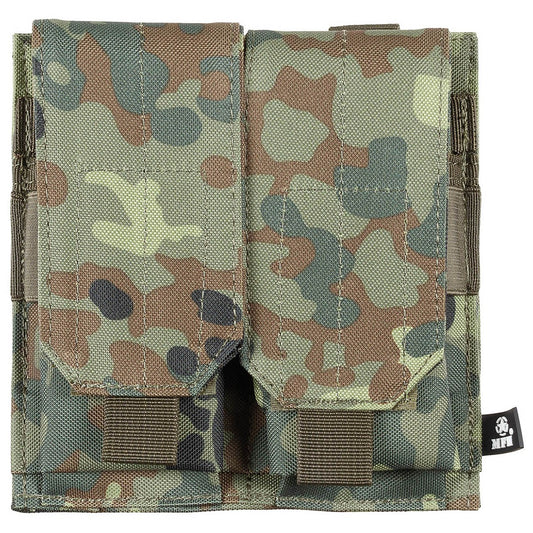 Magazintasche, 2-fach,"MOLLE",flecktarn