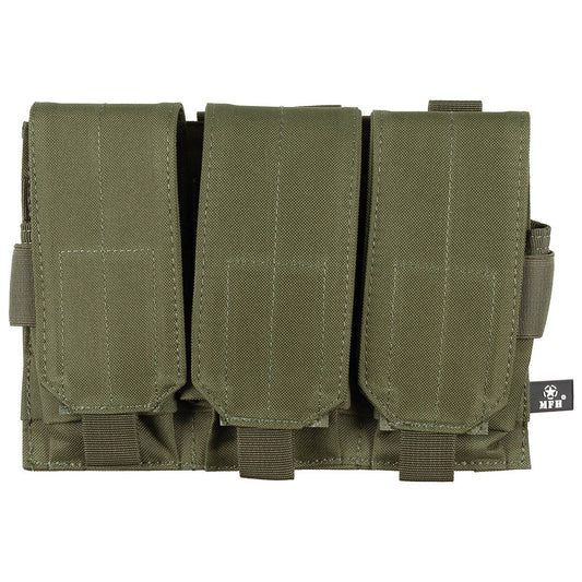 Magazintasche,3-fach,"MOLLE", oliv