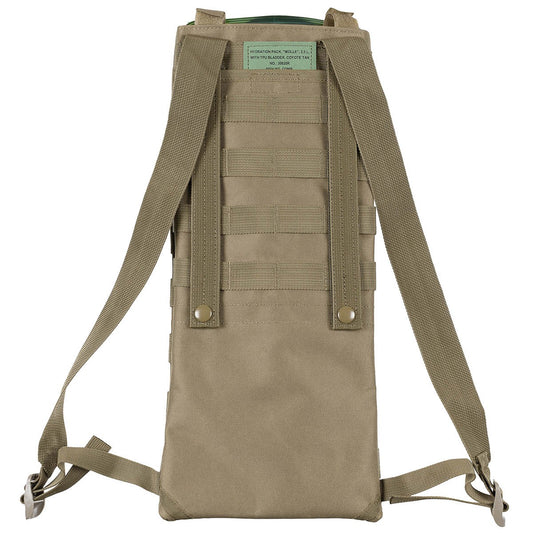 Trinksystem, "MOLLE", 2,5 l,mit TPU-Beutel, coyote tan