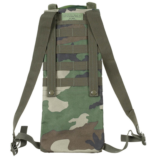 Trinksystem, "MOLLE", 2,5 l,mit TPU-Beutel, woodland