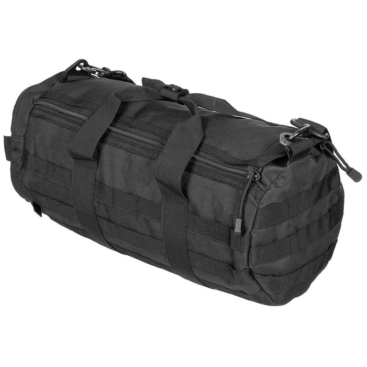 Einsatztasche, rund, "MOLLE",schwarz