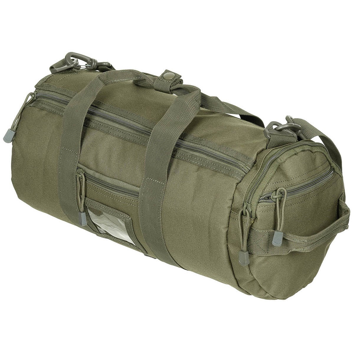 Einsatztasche, rund, "MOLLE",oliv