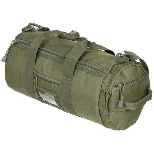Einsatztasche, rund, "MOLLE",oliv