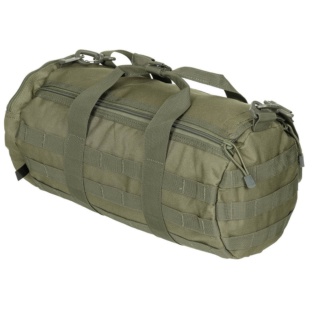 Einsatztasche, rund, "MOLLE",oliv
