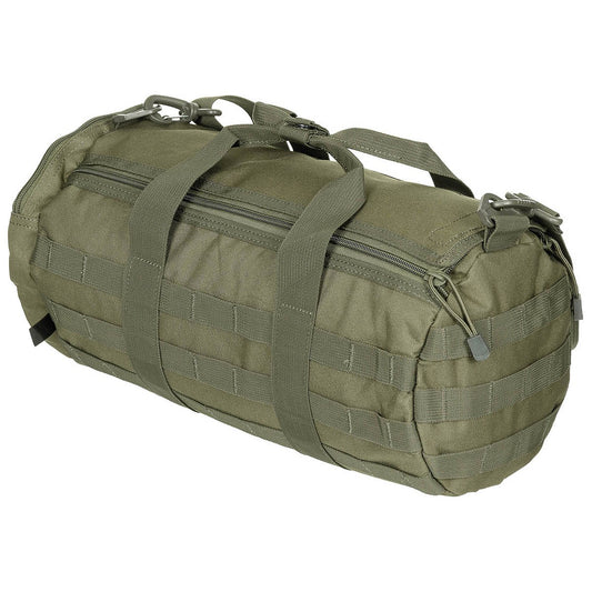 Einsatztasche, rund, "MOLLE",oliv