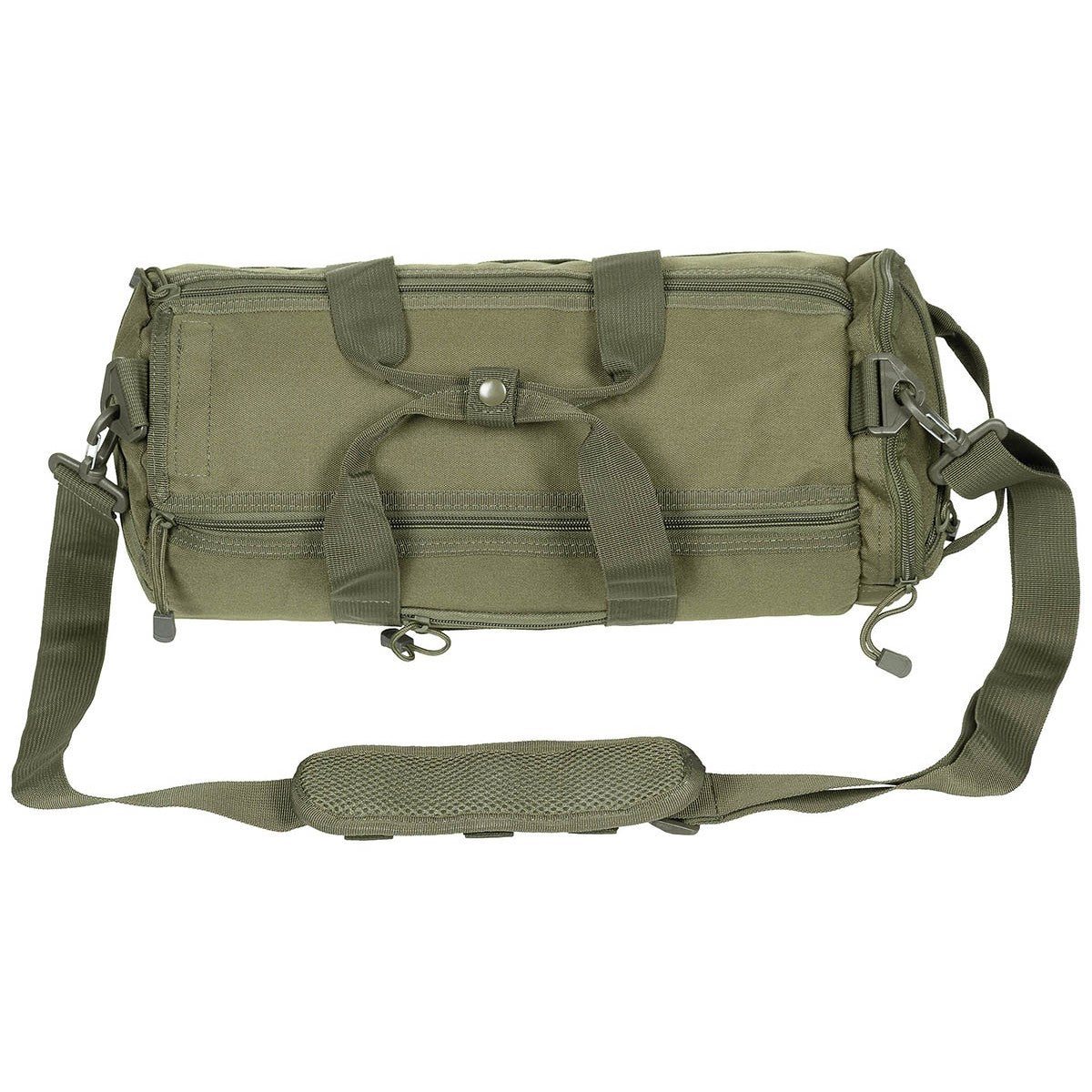 Einsatztasche, rund, "MOLLE",oliv