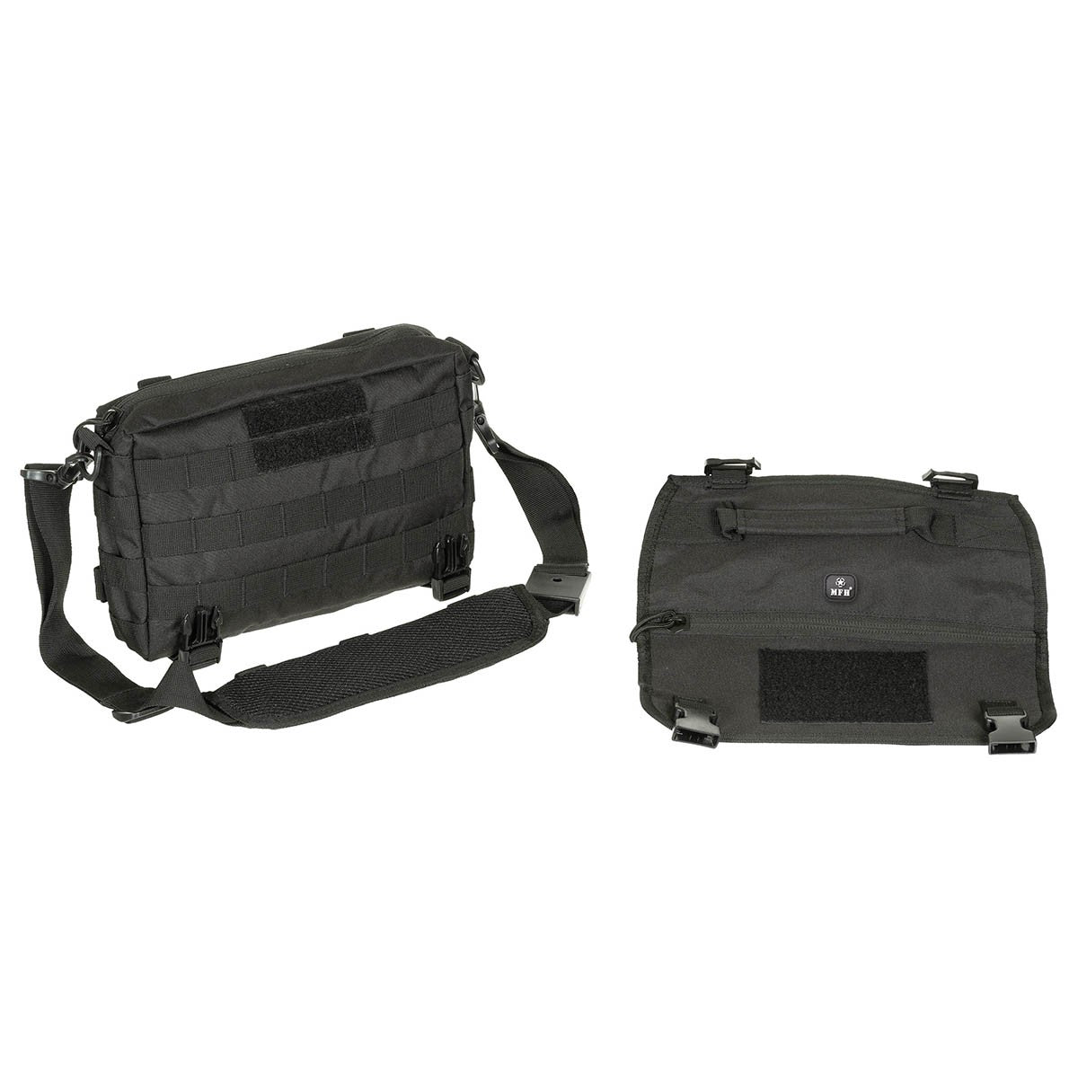 Schulter-Tragetasche, "MOLLE",schwarz