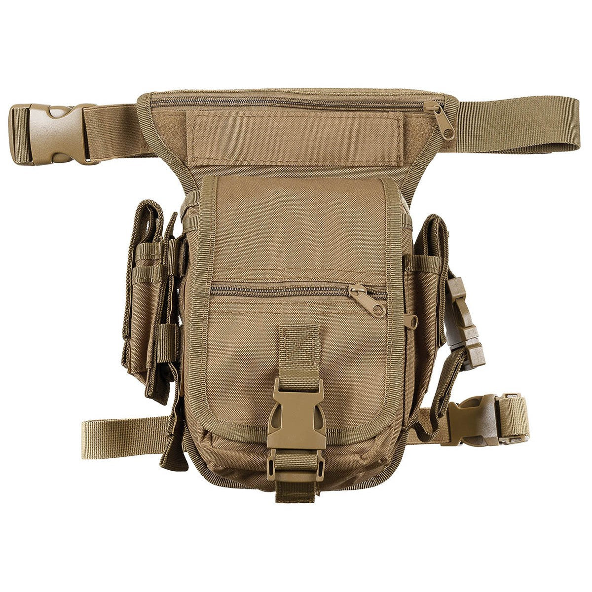 Hip Bag, coyote tan,Bein- und Gürtelbefestigung