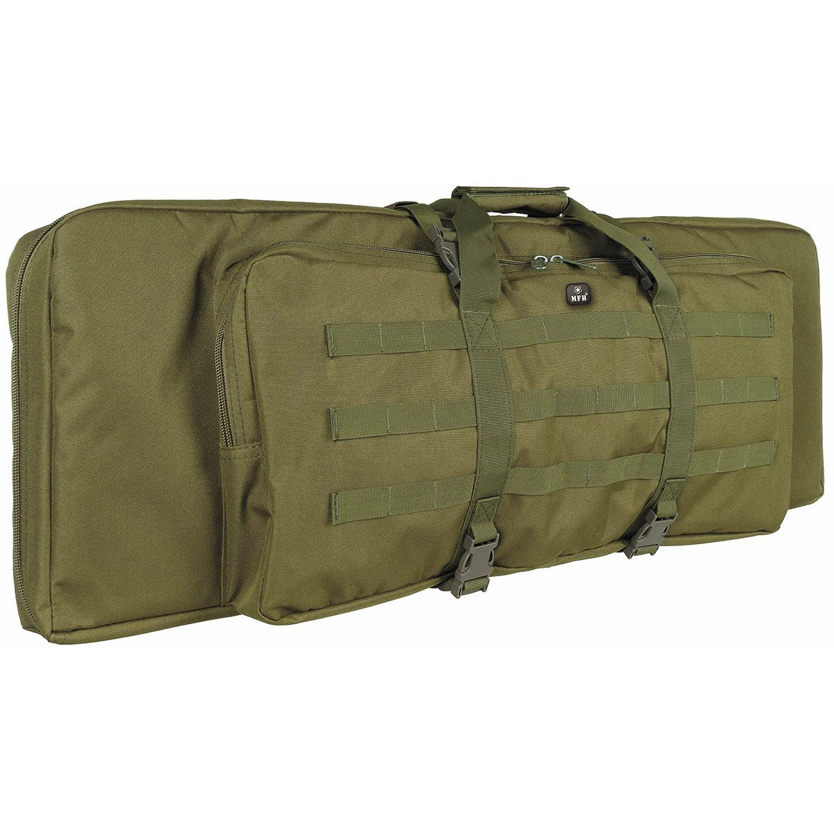 Gewehrtasche, oliv,für 2 Waffen