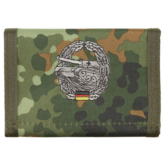 BW Geldbörse, flecktarn,Panzer