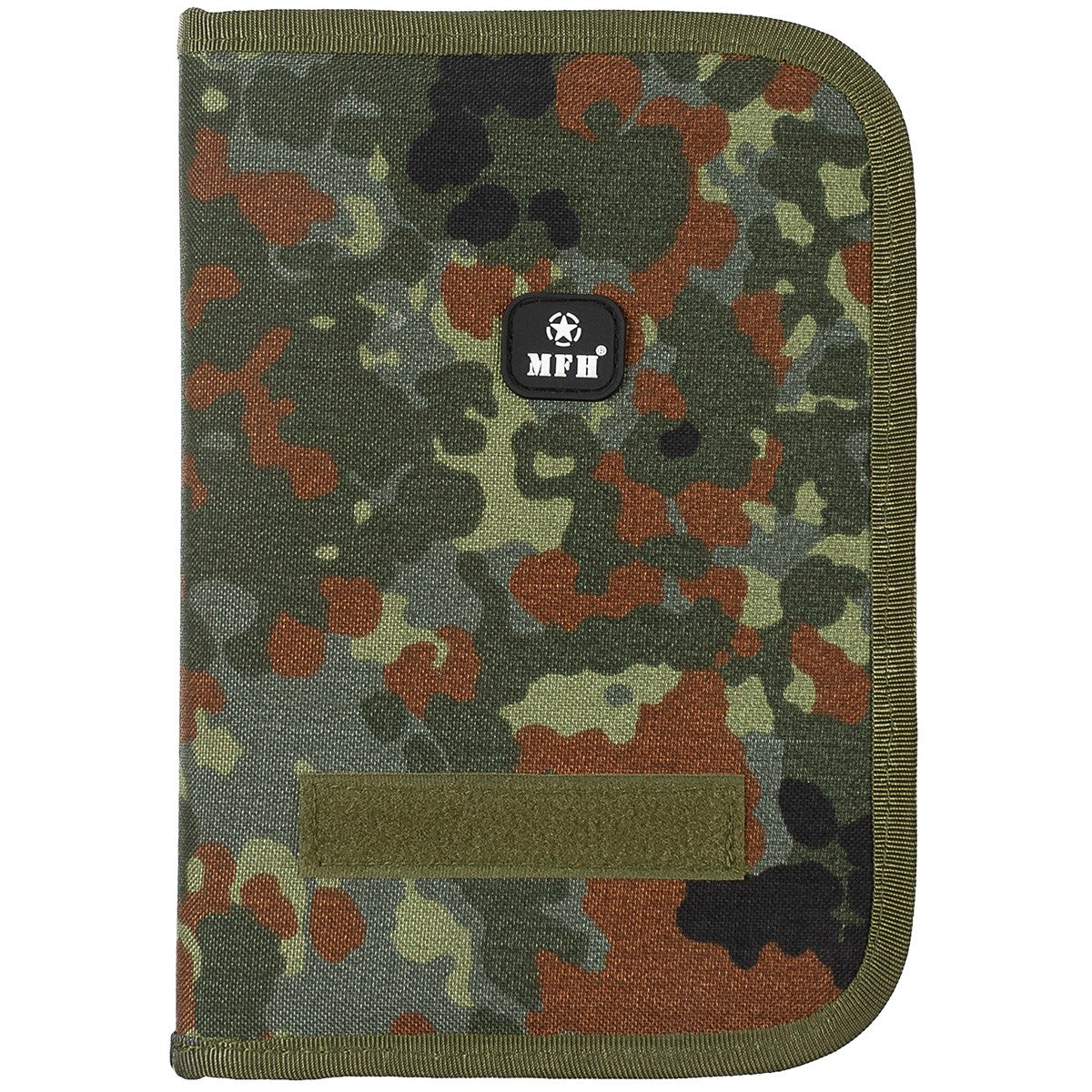 Schreibmappe, flecktarn, A5,Cordura