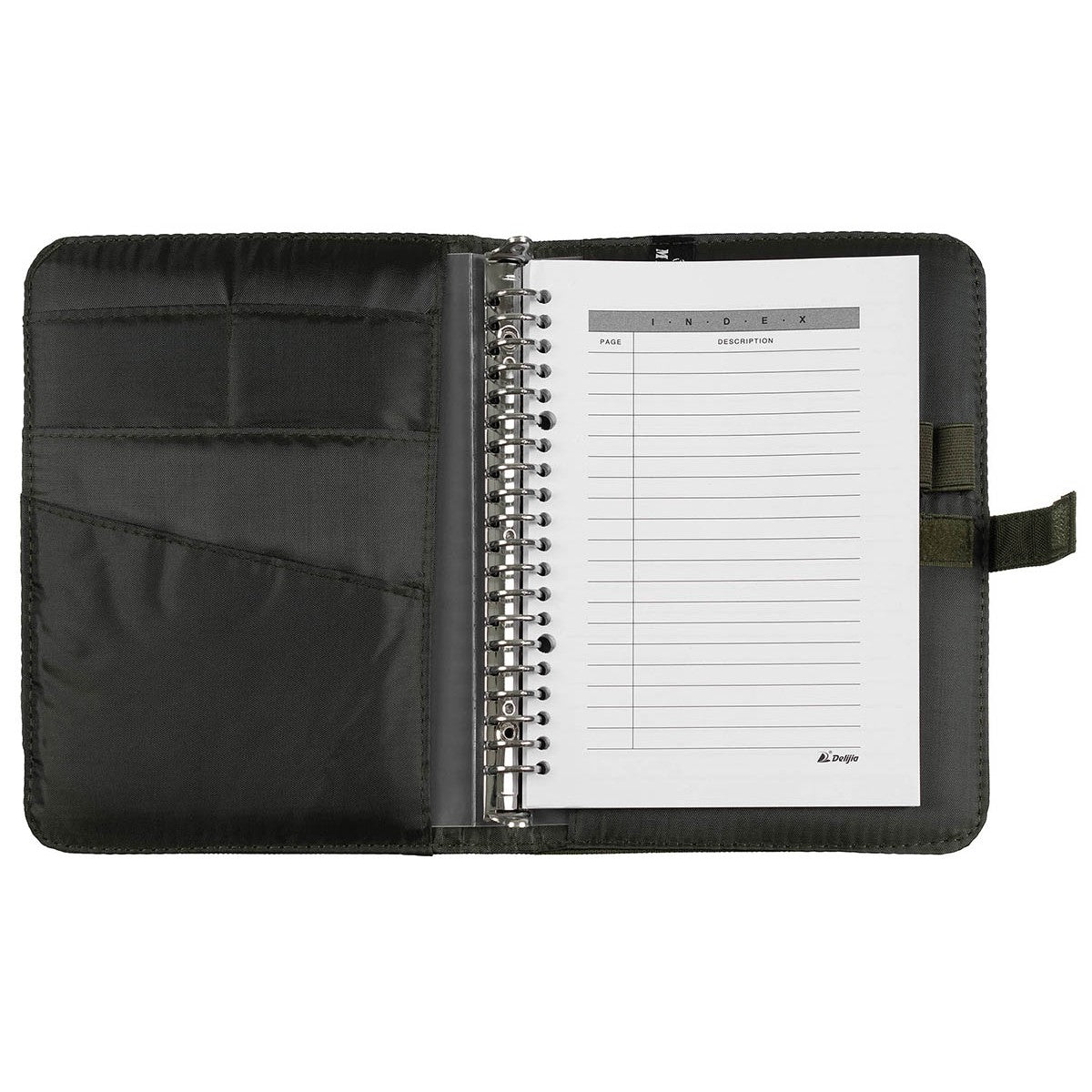 Terminplaner, A5, oliv