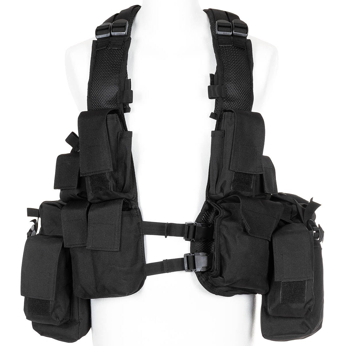 Tactical Weste, div. Taschen, schwarz