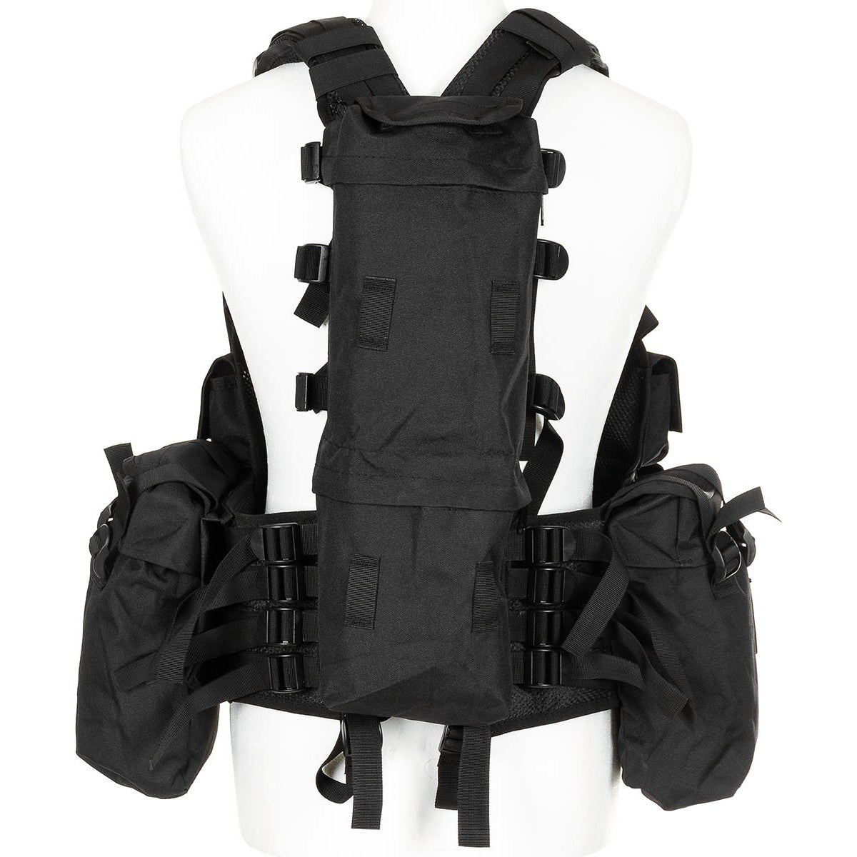 Tactical Weste, div. Taschen, schwarz