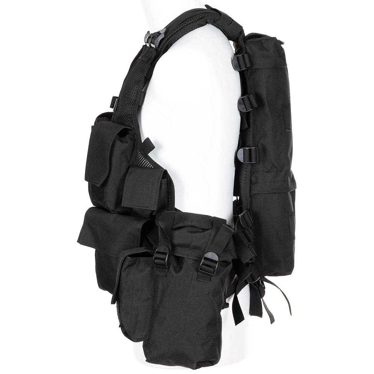 Tactical Weste, div. Taschen, schwarz