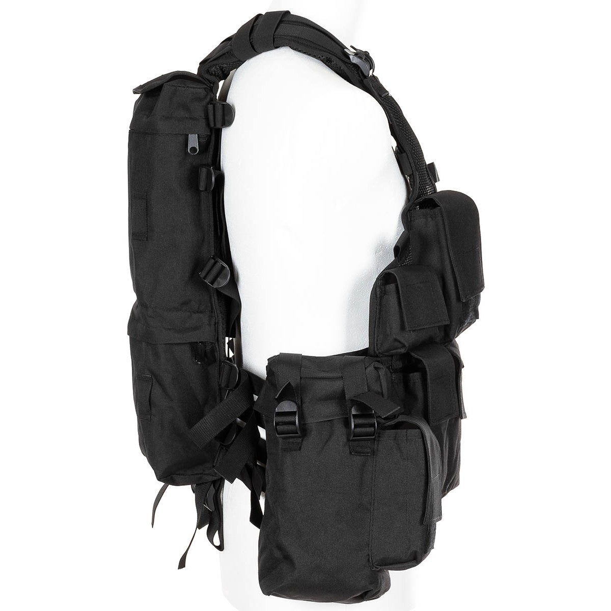 Tactical Weste, div. Taschen, schwarz
