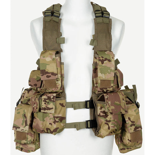 Tactical Weste, div. Taschen, operation-camo