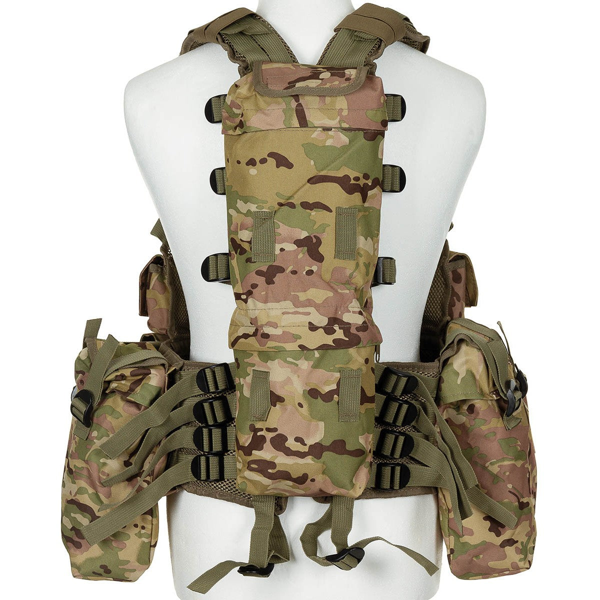 Tactical Weste, div. Taschen, operation-camo