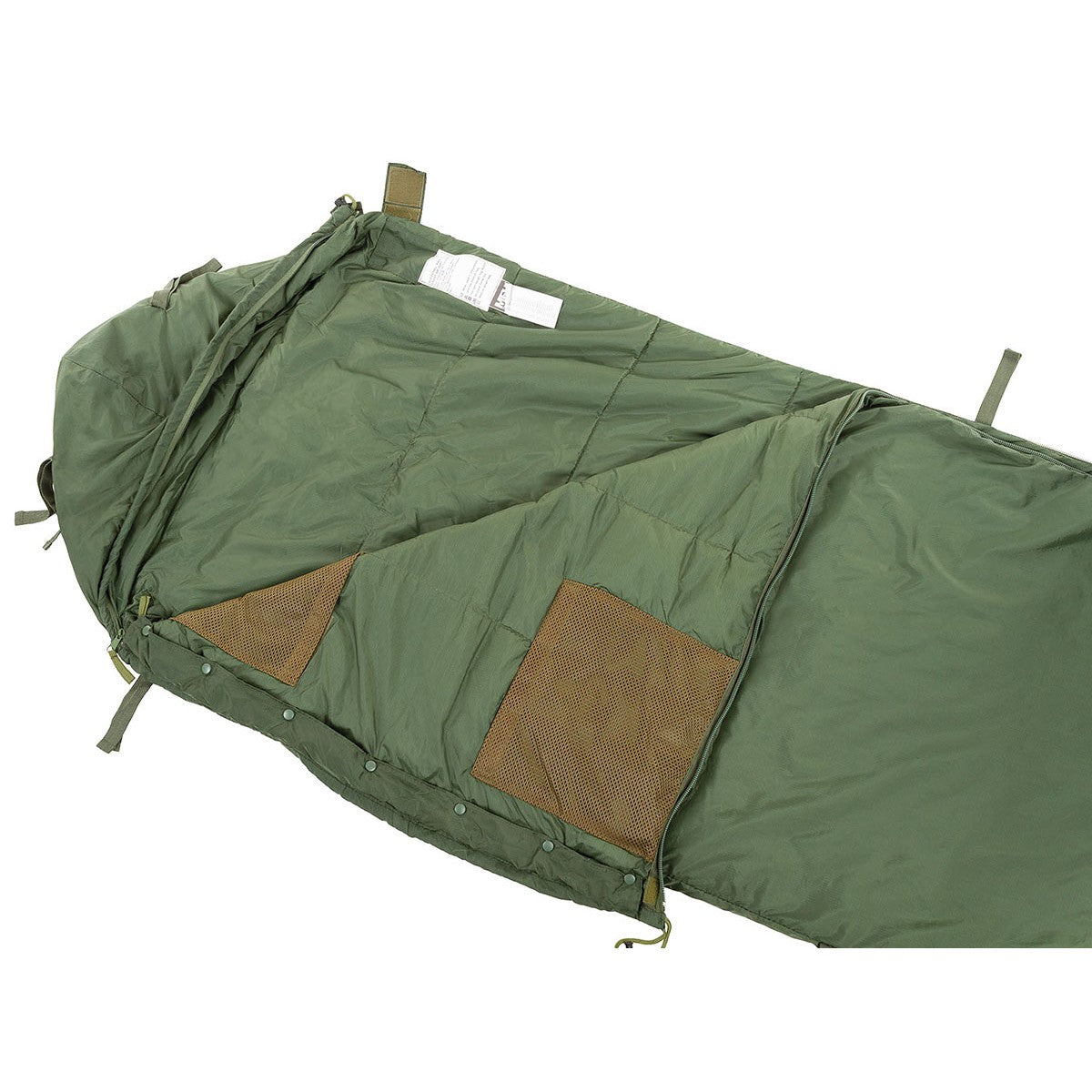 Brit. Schlafsack, oliv,Light Weight