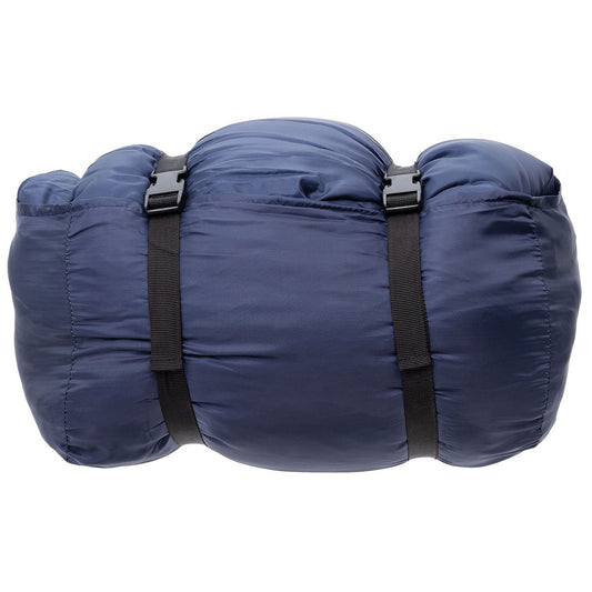 Israel. Pilotenschlafsack,blau, 2-lagige Füllung